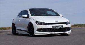 Комплект накладок на пороги JE Design для Volkswagen Scirocco (оригинал, Германия)